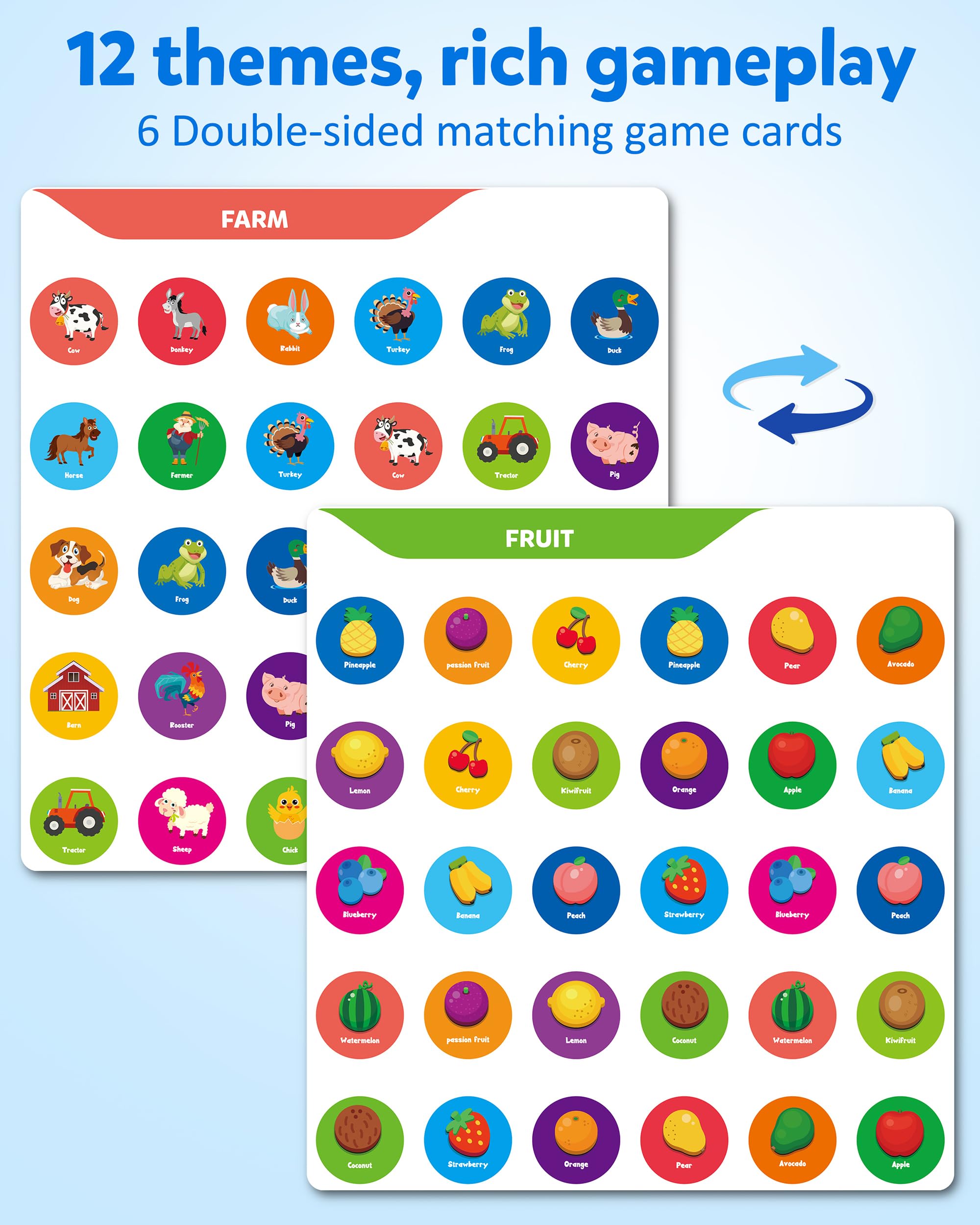 Children enjoy the memory game during travel, boosting focus and interaction.