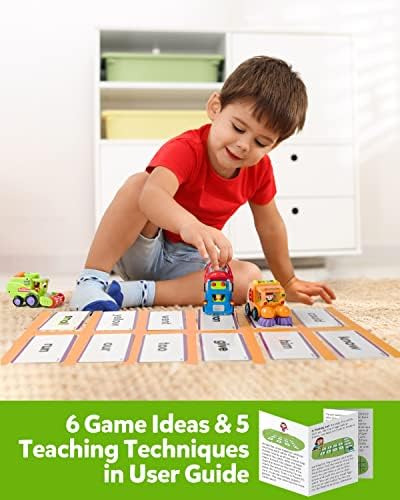 Coogam large print words on cards support comfortable fast recognition during practice