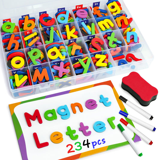 Coogam magnetic letters on board for early spelling and word building