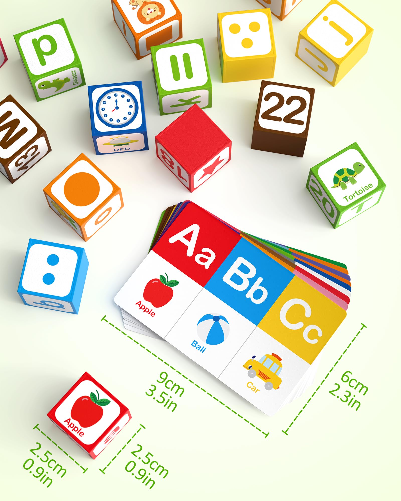 Coogam Montessori-inspired learning blocks encourage dexterity and spatial thinking