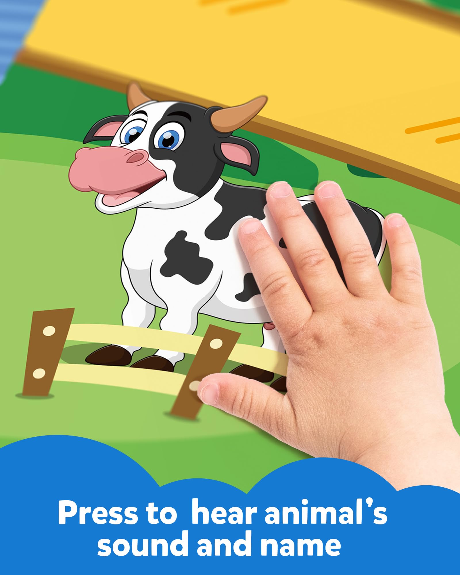 Audible sound spots on Coogam mat engage young learners through interactive moments