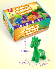 Coogam number matching set enhances focus and memory through interactive play