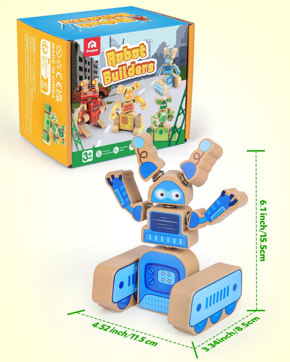 Coogam educational toy ideal as party favors or gifts