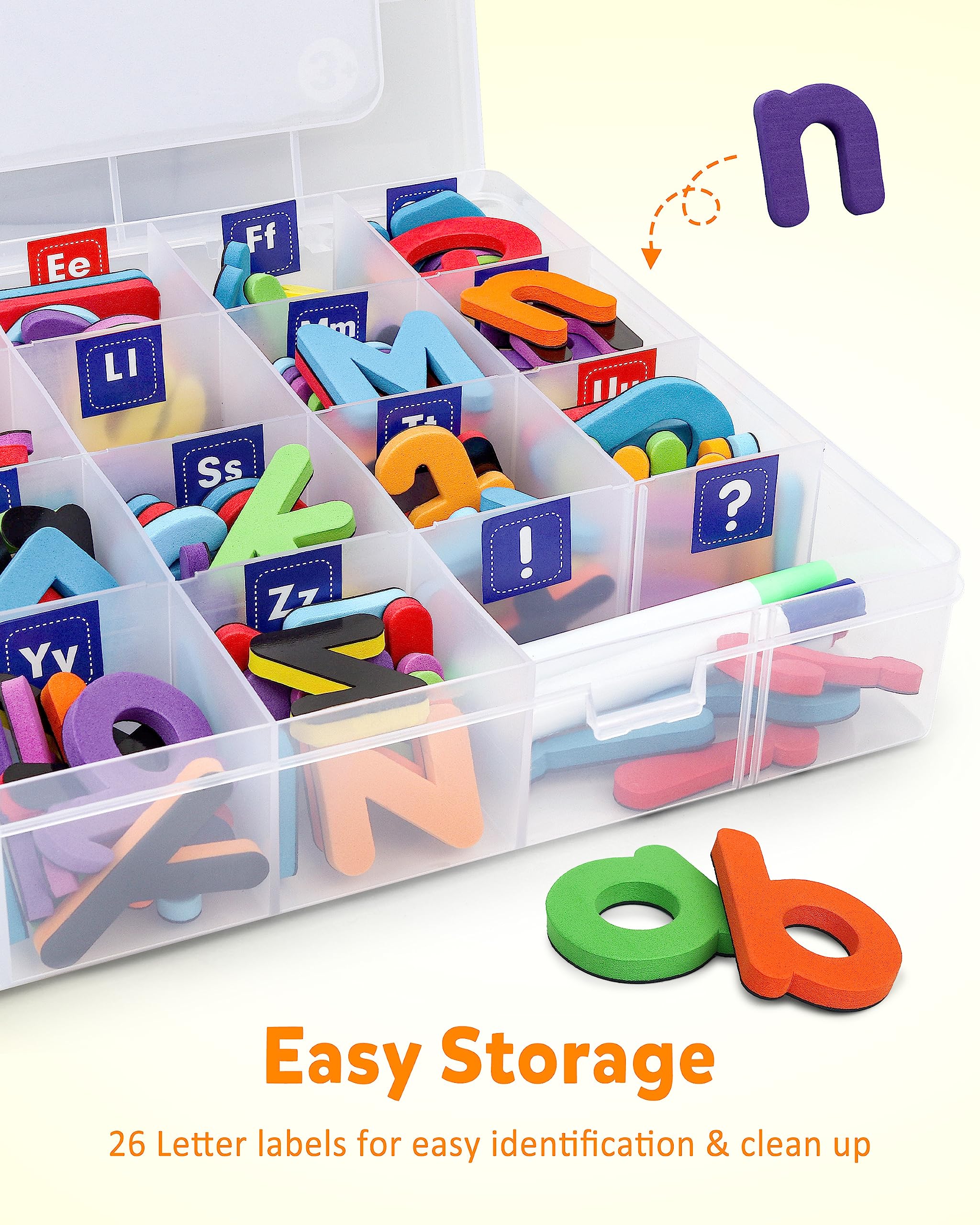 Coogam portable magnetic letters kit ideal for travel and home