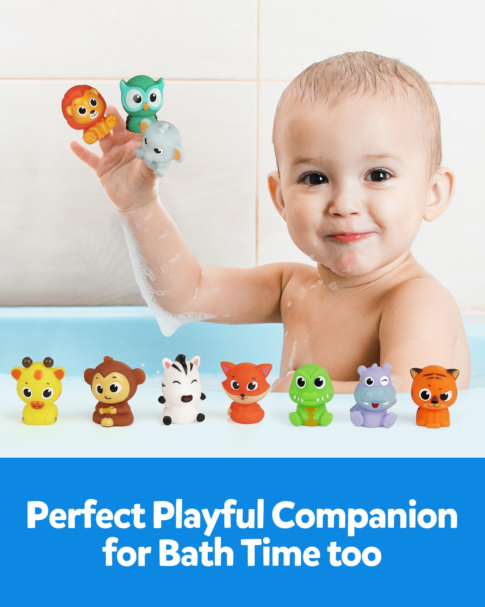 Coogam finger puppets used in classroom storytelling play