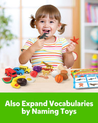 Coogam Sorting Toy with fruits aids memory and sequencing in bright pieces