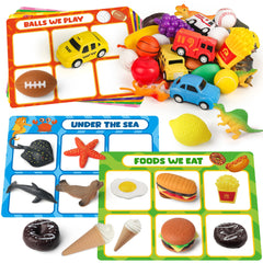 Coogam Sorting Toy with wild animals supports early cognitive skills during playful sorting