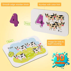 Coogam storage box helps keep cards and blocks organized and portable.