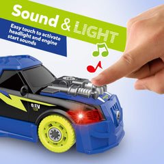 Coogam Take Apart Racing Car headlights and sounds enhancing play