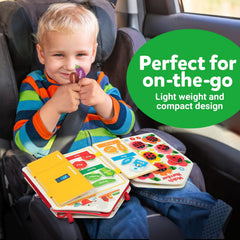 Coogam Toddler Busy Book color page aids color recognition in learning spaces