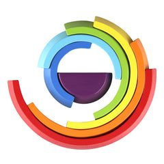 Coogam toddler learning play supports hand-eye coordination and imaginative exploration.