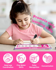 Coogam travel activity book keeps kids engaged during trips.