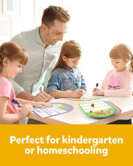 Coogam Vibrant Illustrated Cards boost engagement and phonics alongside letter tracing.