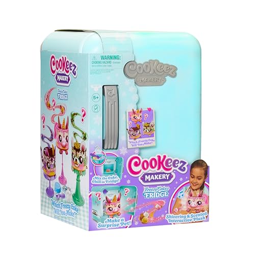 Cookeez Makery Freezy Cakez — using the dough mould to shape the ice cream cake.