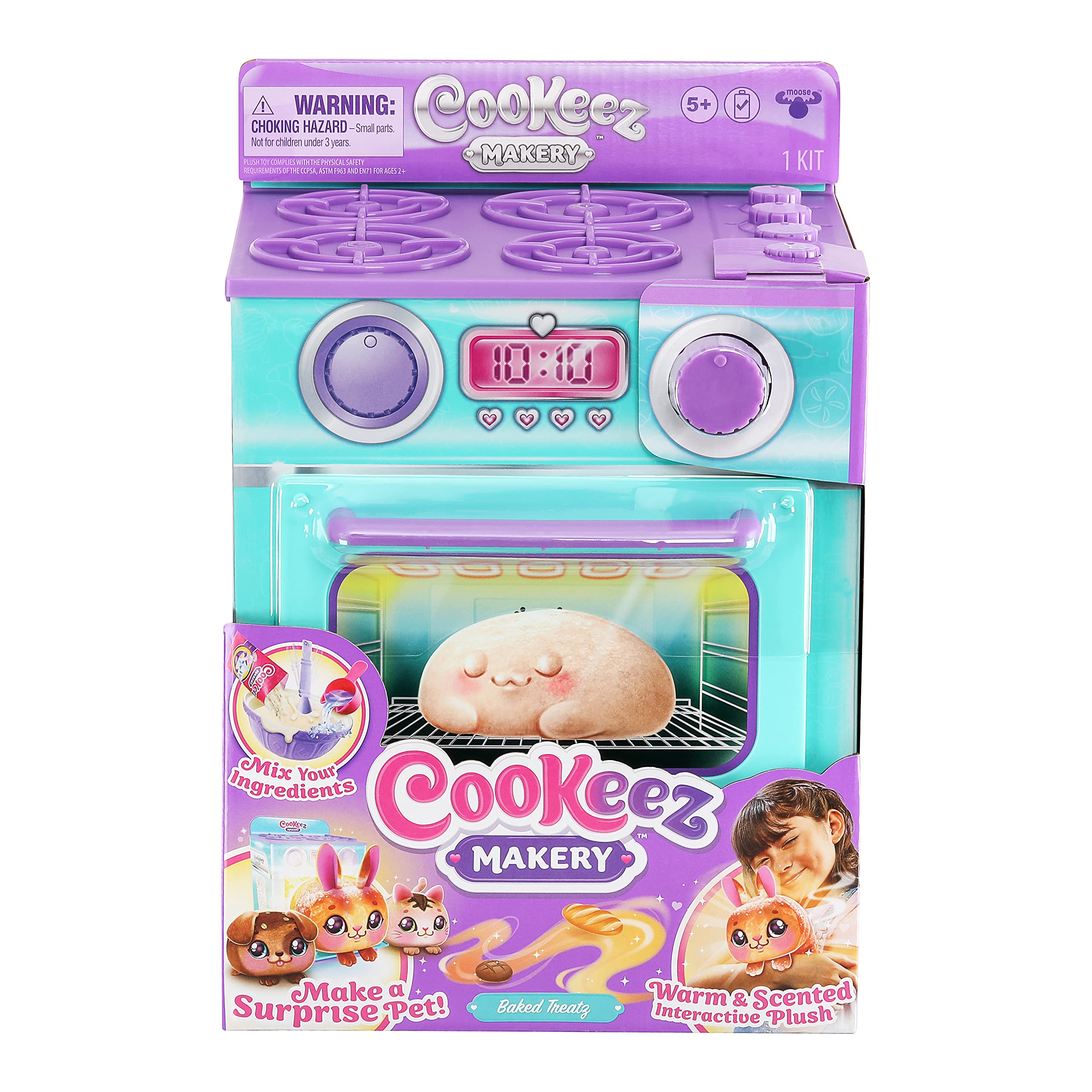 Cookeez Makery recipe box and card reveals the mystery friend