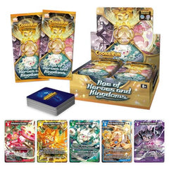 CookieRun TCG booster display front view for quick setup and gameplay excitement.