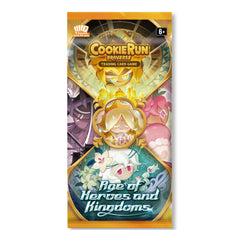 CookieRun TCG booster pack close-up highlighting card art for collectors.