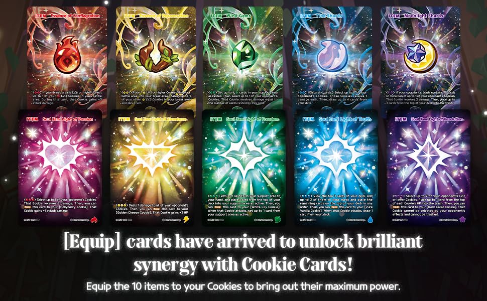 CookieRun TCG Soul Jam artwork close-up emphasizing mystical theme.