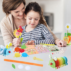 Coola Craft Kit for Kids flower felt animal invites bright creativity and room decor projects.