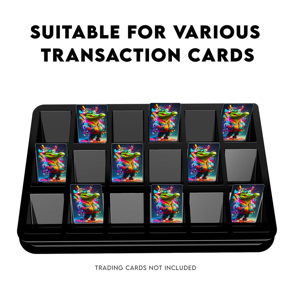 Coolbyl Card Sorting Tray compartment detail highlights separate slots for quick retrieval.