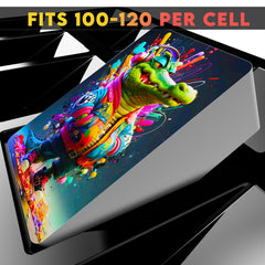 Coolbyl Card Sorting Tray durable construction for frequent use.