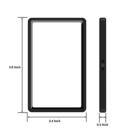 Coolbyl magnetic slab protector in red highlights your collection with vibrant, protective display.