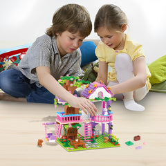 Cooldele Tree House Building Set build-action moments inspire exploration