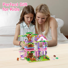 Cooldele Tree House Building Set durable ABS bricks for lasting play
