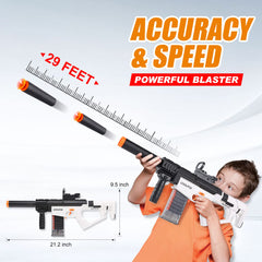 COOLFOX 12-dart magazine in action with effortless one-button firing