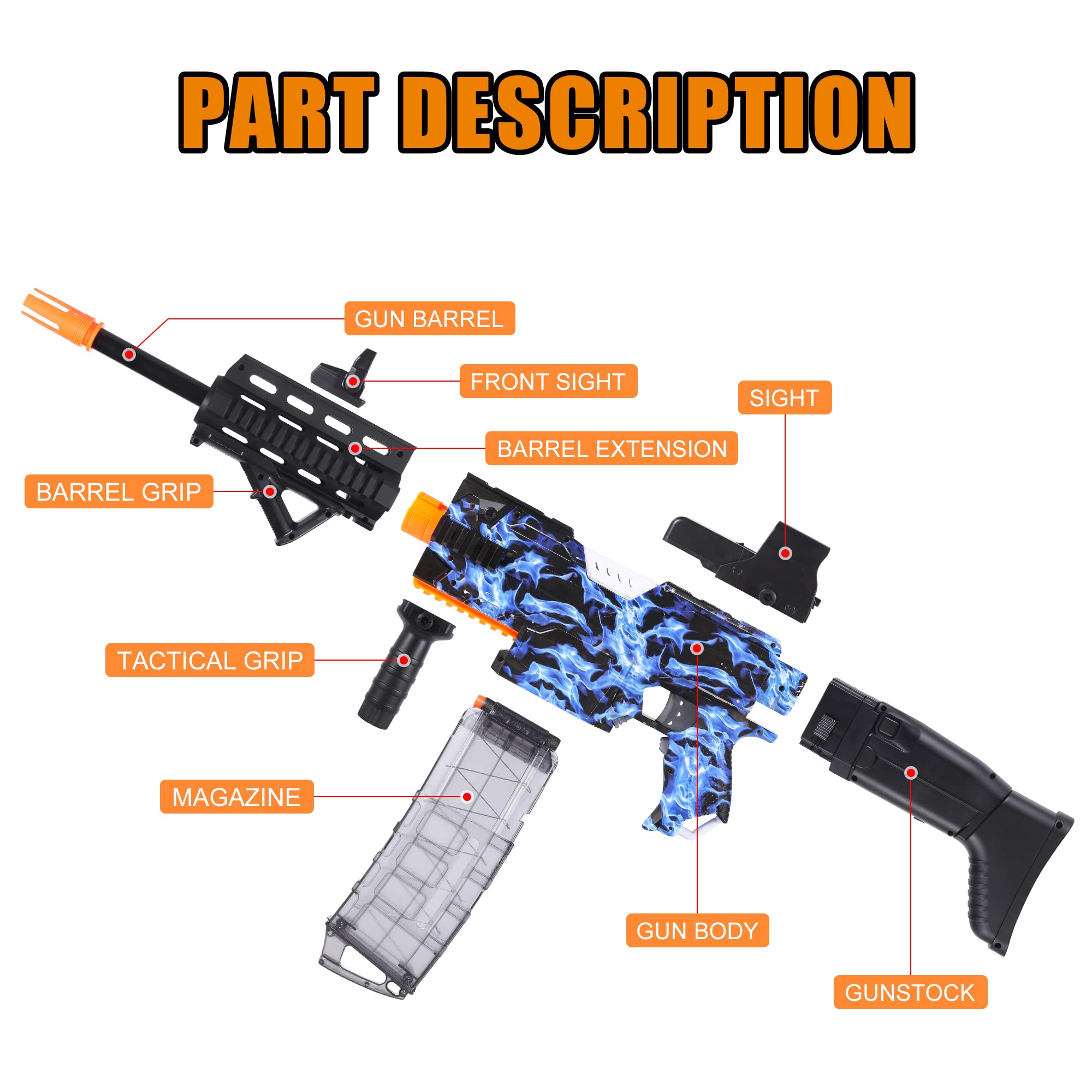 COOLFOX two bullet shapes with suction plate for wall targets and action play.