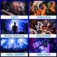 COOLGUARDER LED mask lightweight design reduces fatigue at events
