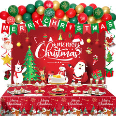 Coosilion Christmas balloon arch kit ready for easy party setup
