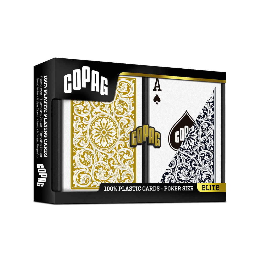 Copag 1546 Design bridge-sized deck with 52 cards for classic play.