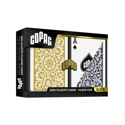 Copag 1546 Design bridge-sized deck with 52 cards for classic play.