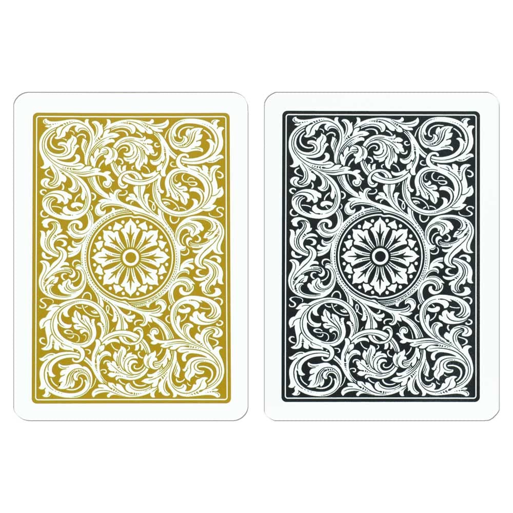 Copag 1546 Design poker-size regular-index cards for comfortable shuffling.