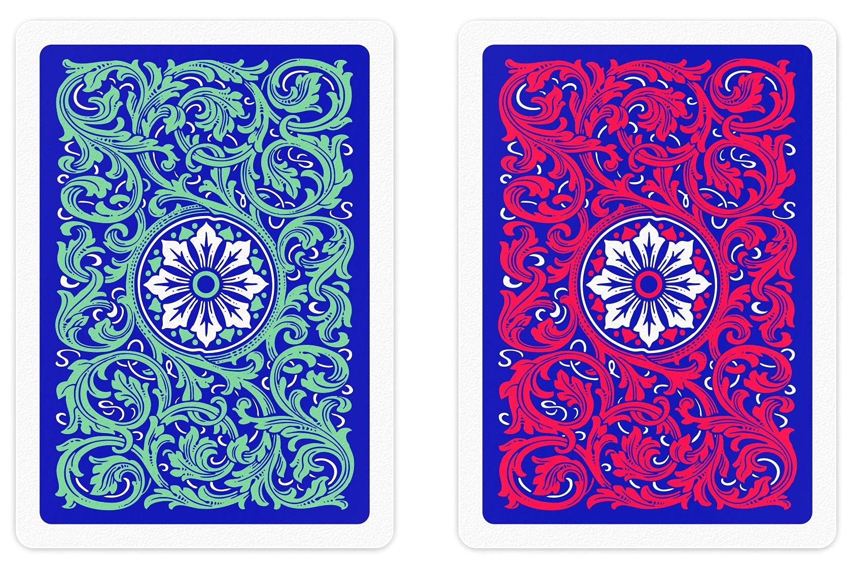 Copag 1546 Neoteric cards endure frequent shuffles and spills.