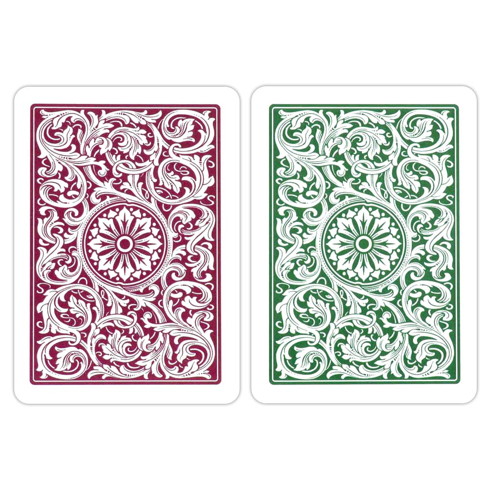 Copag 1546 wide poker size cards provide comfortable handling during games.
