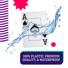 Copag hard plastic case protects cards and simplifies travel to game nights