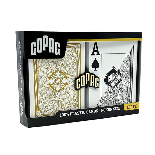 Copag Legacy poker-size deck highlights wide jumbo index for easy reading.