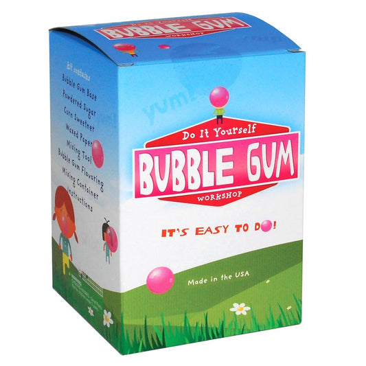 Copernicus Toys DIY Bubblegum Kit contents ready for a tasty science activity.