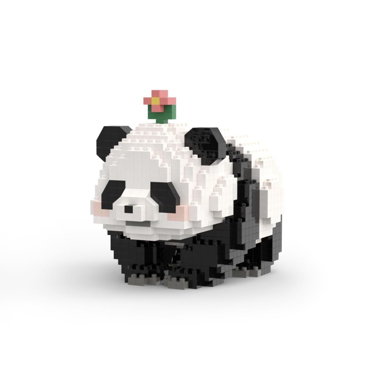 CoPlanaire Flower Panda mini building box for creative play and display