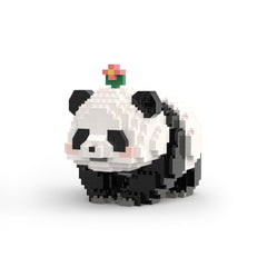 CoPlanaire Flower Panda mini building box for creative play and display