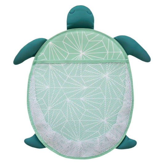 Copper Pearl Oceana bath toy organizer with extralarge mesh for quick toy access.