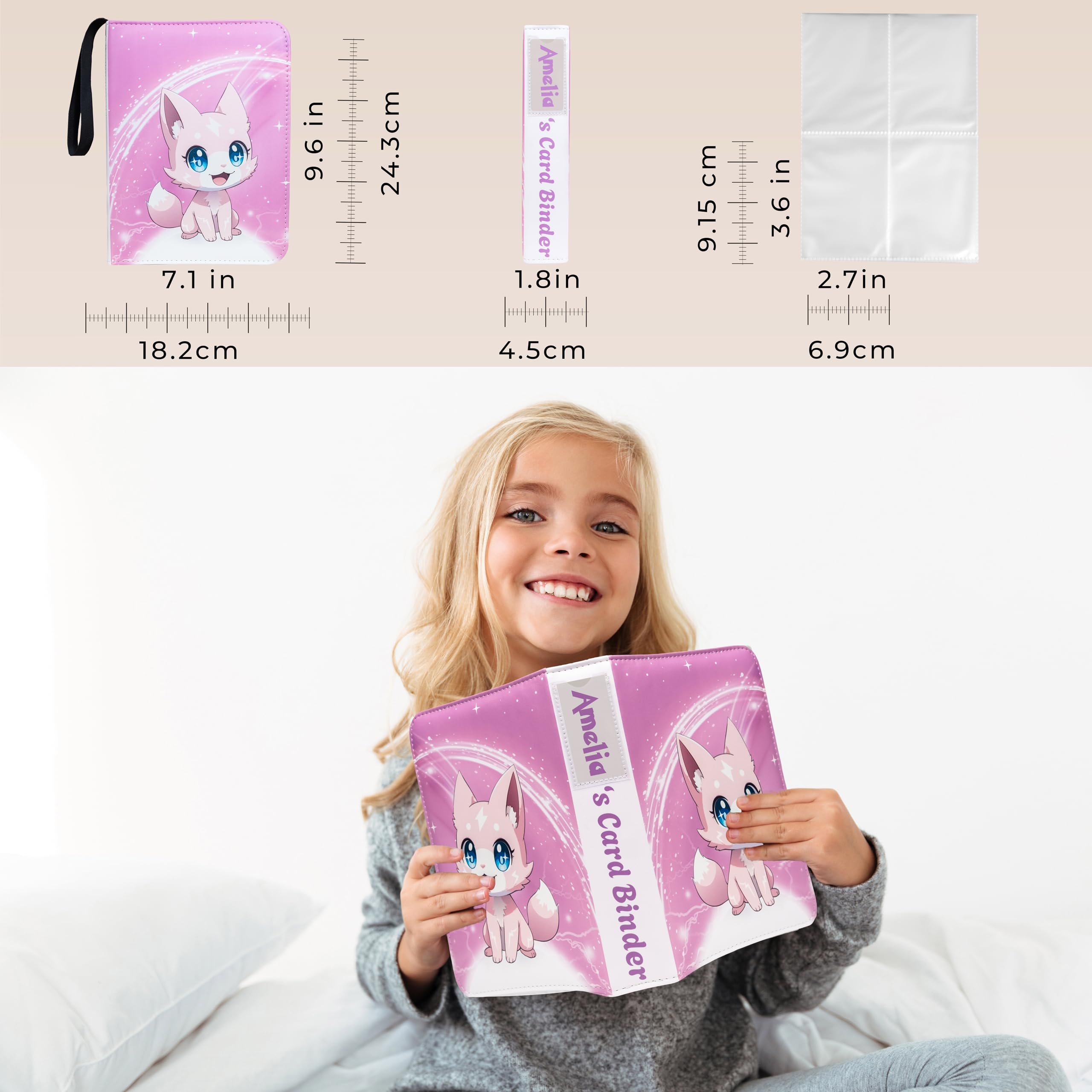 Copperloom multi-use binder suited for sports cards and photocard collections.