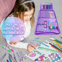 CORALMEE Mermaid ruler helps precise lines during drawing activities.