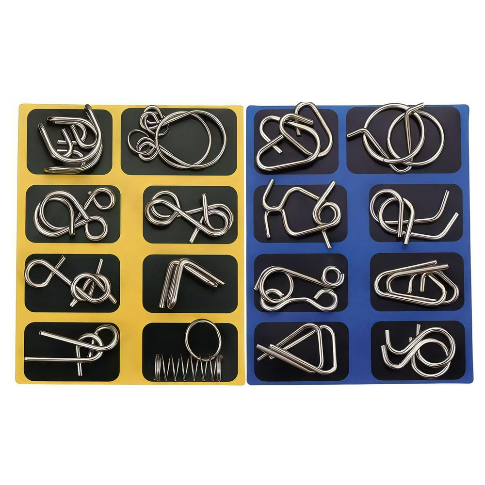 COREXISLY mind games: 32 styles of steel puzzles to sharpen logic on the go.