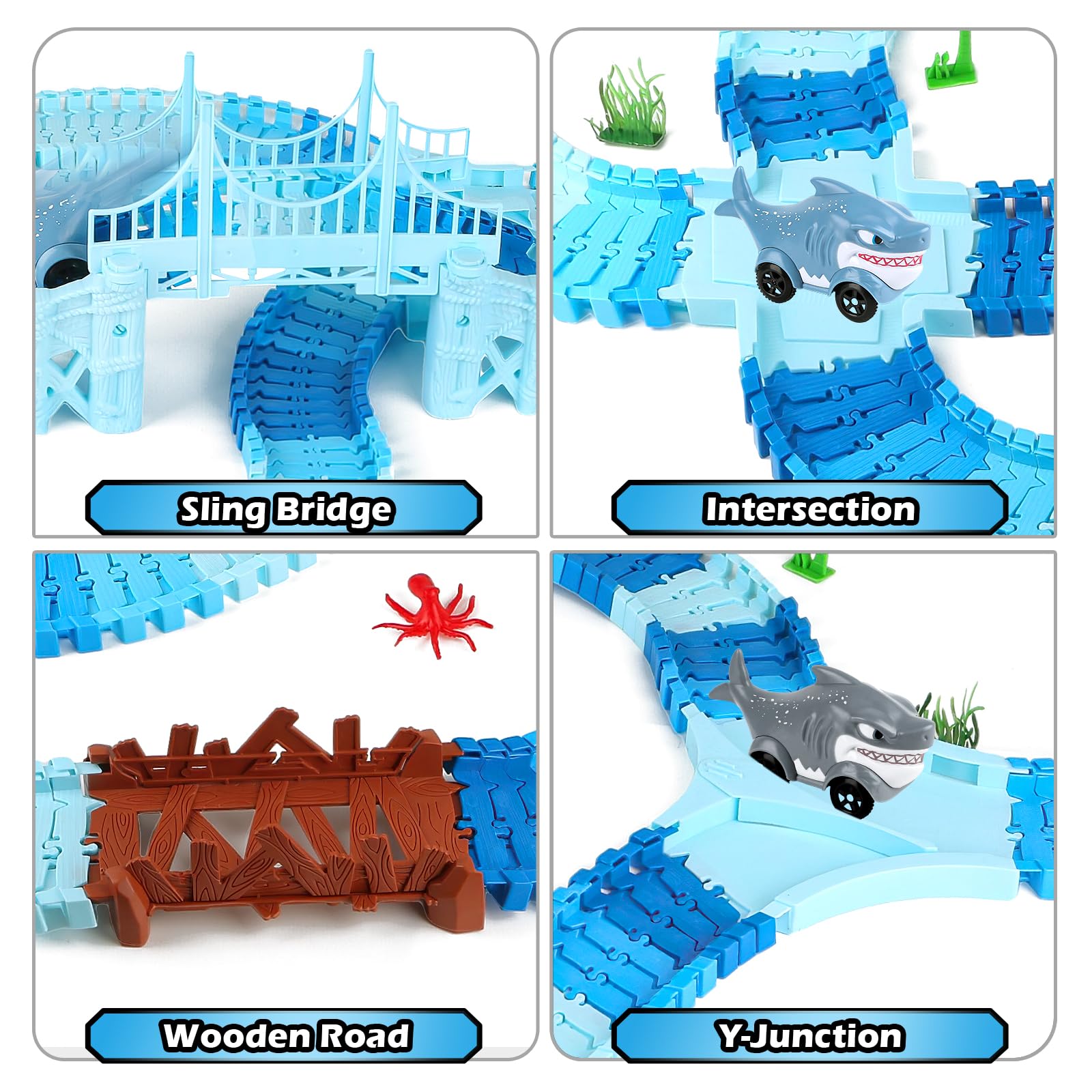 Coroiesty gift box presents a ready-to-gift ocean race track set