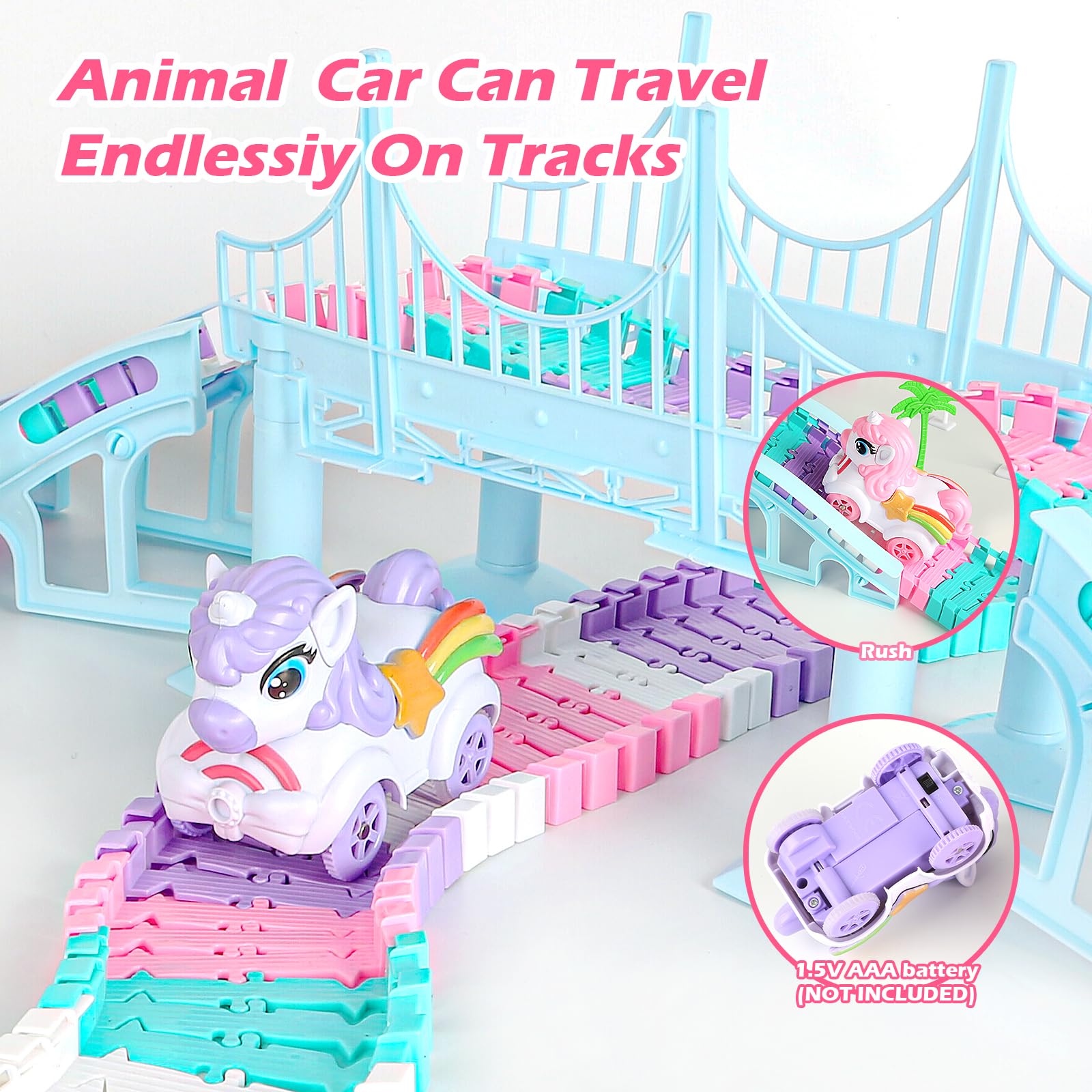 Coroiesty unicorn race tracks slopes provide exciting twists