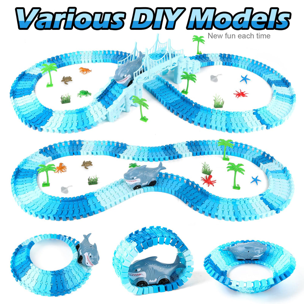 Coroiesty Y-junction track enables unique layouts and looping pathways