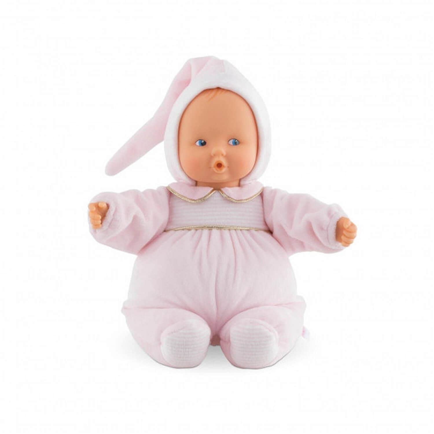 Corolle Babipouce Sweet Dreams tag with space for name or phone number.